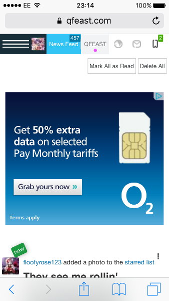 Sorry O2, but I'm staying with EE.