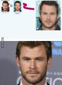 Chris Pratt + Chris Evans= Chris Hemsworth