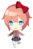 This is my favorite one. Sayori!