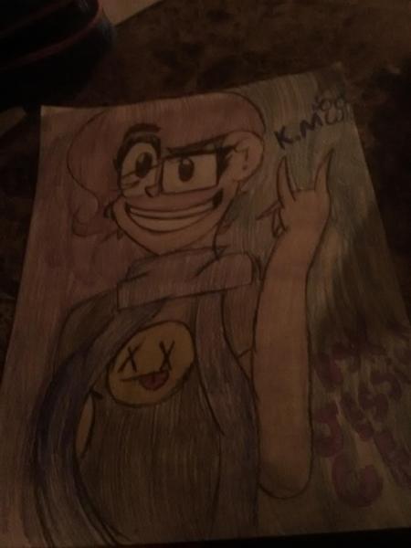 Drew this for my best friend Jessica =3