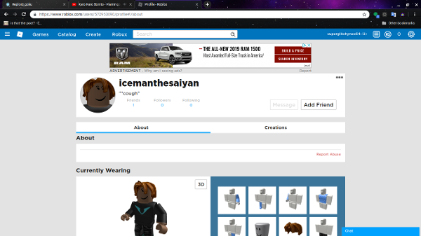 rip my old roblox account