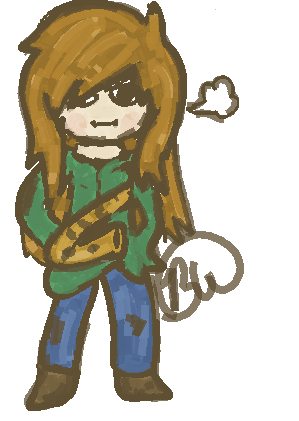 ayy look i drew myself um, not being dead