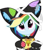 Kitty Rainbow Dash