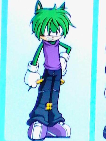 If Beastboy from Teen Titans was a mobian