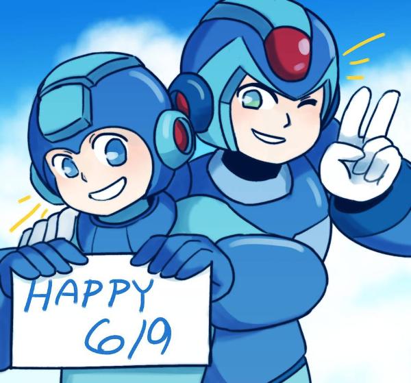 it's rockman/megaman day