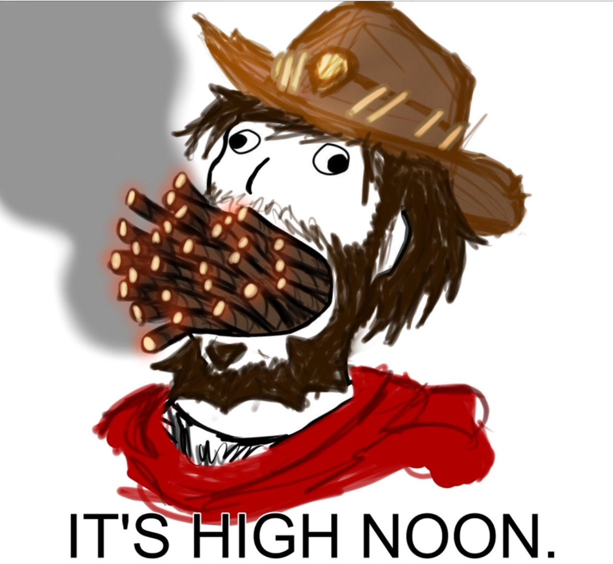 Is at its high. Маккри its High Noon. It's High Noon. High Noon Overwatch. It's High Noon meme.