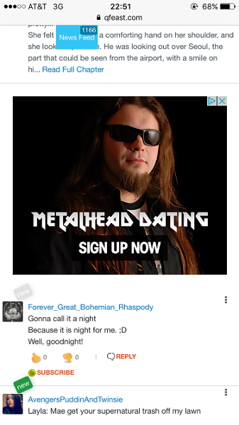 METALHEAD DATING WEBSITE XD