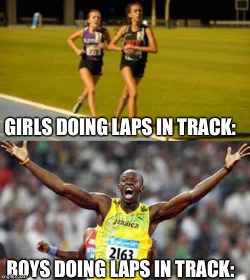 my ms track team be like....