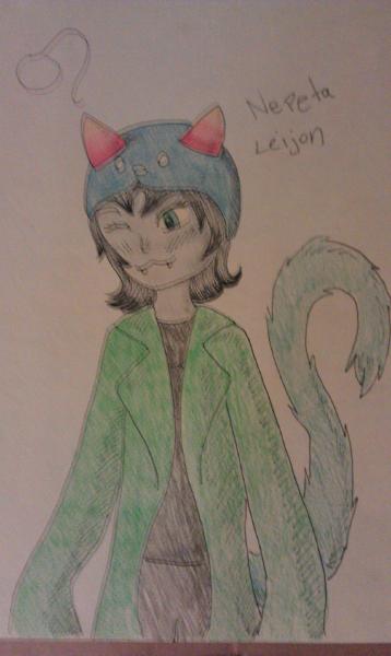 I coloured my Nepeta.