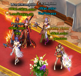 Me and a few other members from WarLords inside the wedding church