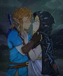 Me: *crys* so sad! Zelda: relax crystal *hugs me* TwT