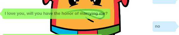 calls robot hoe *robot marry me*