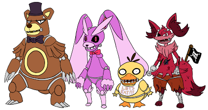 FnaF 1 version FnaP (Five night at Pokemon