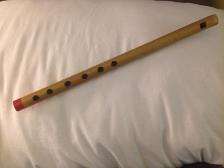 I also got this bamboo flute.