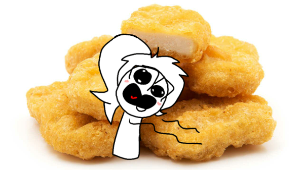 CHICKEN NUGGETS!!!! QOQ