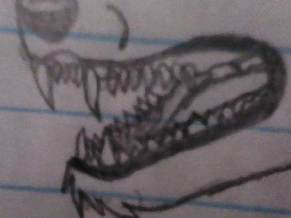 I DRAW SOME GOOD AZZ TEETH!!!!!