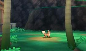 i took a photo from my new pokemon moon game :D