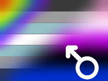 I was bored.. So I made myself a pride flag