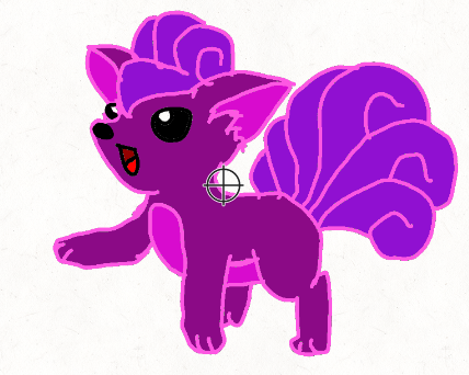 Luna the vulpix (i have alot of ocs named Luna)