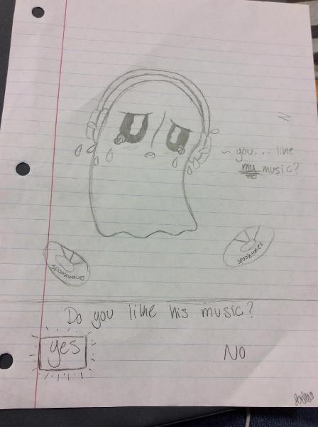 I finished Napstablook :0