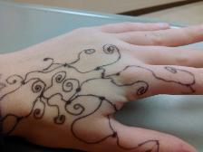 I got bored so i decorated my hand