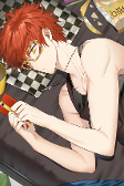 I swear all 707 does is lay in his room and be depressed :3