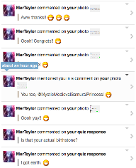 And that... is how you spam! XD You're awesome, @MerTaylor