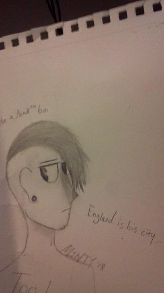 A shitty drawing of my oc Edward :^D