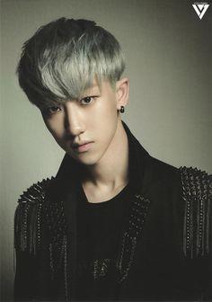 This is The8 from Seventeen bUT I SWEAR HE LOOKS EXACTLY LIKE TAO IN THIS PICTURE