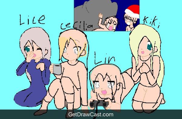 Busy trying to draw my hetalia ocs during Christmas