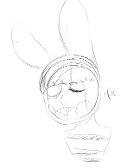 i did a small doodle of popee while i was gone