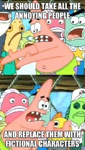 We should do what Patrick says!
