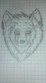 I drew a wolf! I feel su prouds! :'^D