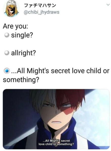 Sweet, innocent Shoto ??