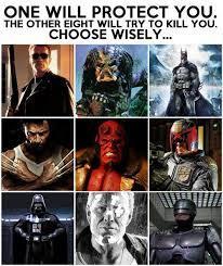 I choose the predator