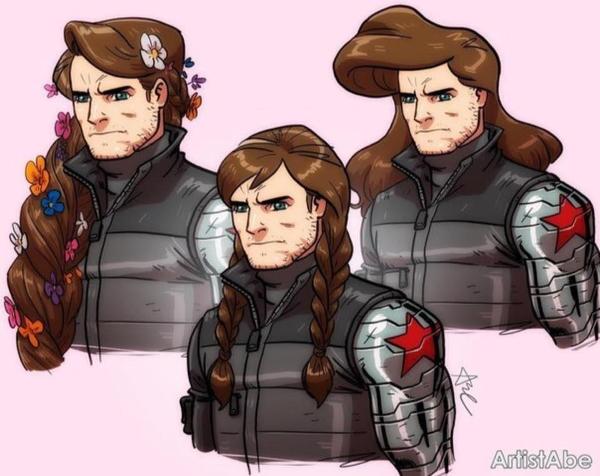 Disney princess Bucky ??