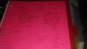 Le Doodles i did in school.