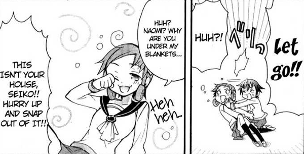 [Read it right to left] And this is why Naomi X Seiko is shipped. Well, partly why.