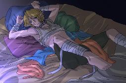 Screeeeeee. *jumps in bed beside him* ////D//:/