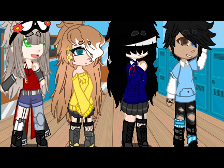 4 new OCs (Helena, Heather, Evelyn, and Zak)