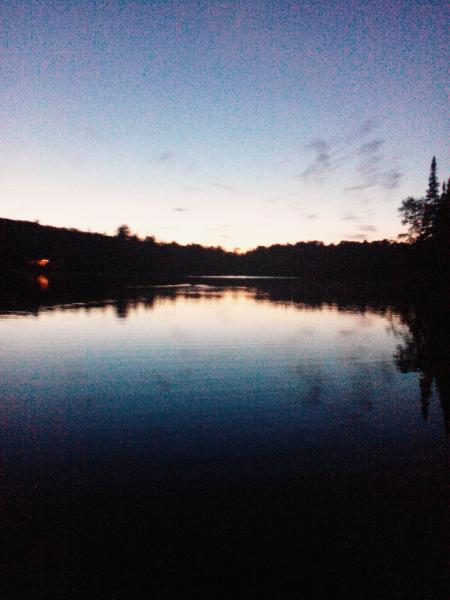 This is the beauty of Canada I took last night <3