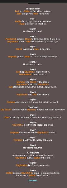 ROUND 2 DEATHS