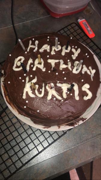 birthday cake for kurt cobain