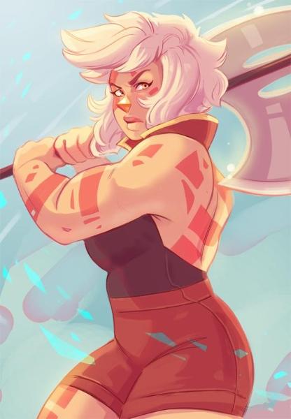 JASPER WITH SHORT HAIR xD