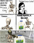 let's have a calcium filled spooky szn ?