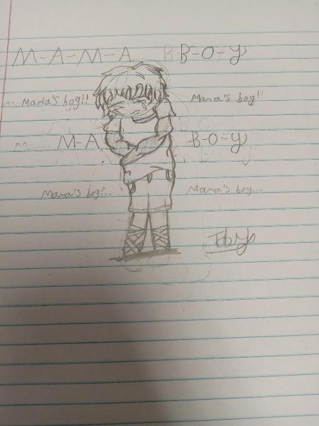 Drew this during algebra because I didn't have work