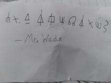 This is why I love Mr. Wade (as a older brother and yes we both speak Ender)