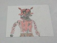 i finally finished drawing nightmare foxy